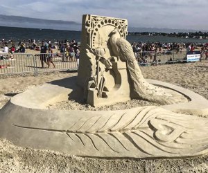 See amazing sculptures this July. Photo courtesy of the Revere Beach International Sand Sculpting Festival