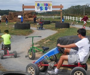 Ride tractors big and small at the Garden of Eve this weekend. Photo courtesy of the garden