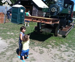 Ring in a good time at the Riverhead Railroad Festival. Photo by Jaime Sumersille