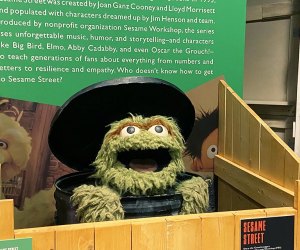 Say hi to Oscar the Grouch in RiseNY's galleries