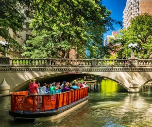 San Antonio Family Travel Guide River Boat Tour in San Antonio. Photo courtesy of Visit San Antonio