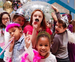 Little party animals can get an early start at the Rockin' New Year's Noon at Children's Museum of Houston! Photo courtesy of the museum