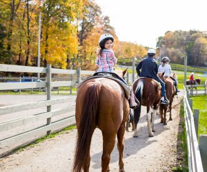 Rocking Horse Ranch Resort kids riding horses