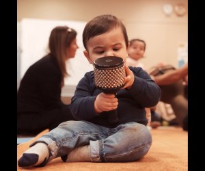 Enjoy outdoor music classes for wee ones with Rockness Music this fall. Photo courtesy of Rockness Music