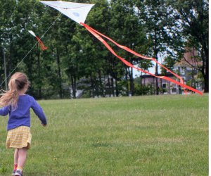 Take flight at the Ronan Park Kite Festival. Photo courtesy of Friends of Ronan Park