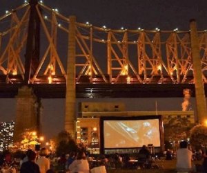 Outdoor Summer Movie Series Photo Courtesy Roosevelt Island Summer Movie Series