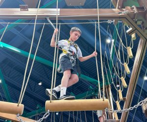 Great Wolf Lodge Maryland: Howlers Peak Ropes Course