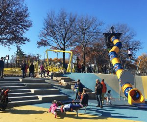 Boston Playgrounds with Brain-Boosting Fun: Fallon Field