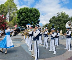 Disneyland with a baby: Disneyland Band and live music