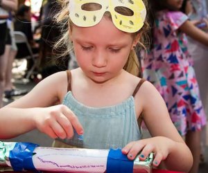 Play, create, and more at the Rubin Museum’s annual Block Party in Manhattan. Photo courtesy of the museum
