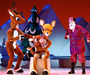 6 Hot Christmas Show, Train, and Tea Tickets in Boston to Book Right Now Rudolph The Red-Nosed Reindeer: The Musical will remind you of the animated classic movie. Photo courtesy of Shubert Theater