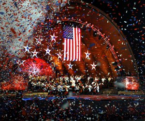 The 4th of July brings one of Boston's favorite free summer concerts. Boston Pops and 4th of July Fireworks  photo courtesy of the GPA Photo Archive (CC BY-NC-ND 2.0)