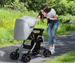 Jeep Unlimited Reversible Handle Stroller. Photo courtesy of the Delta Children Store