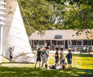 By land and sea, the top things to do are coming to Connecticut this weekend. Hoisting a Sail at the Mystic Seaport Museum photo by Jim Griffin via Flickr. (CC BY-NC-ND 2.0)