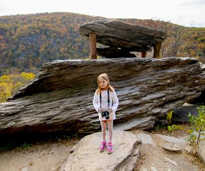 Jefferson Rock in Harpers Ferry West Virginia Fun Family roadtrips near DC