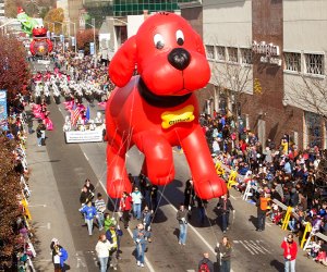 Stamford Thanksgiving Parade largest character-balloon displays 