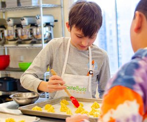 School Holiday Cooking Camp. Photo courtesy of Taste Buds Kitchen