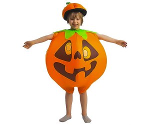 This inflatable Halloween pumpkin costume for kids is adorable. Photo from the Spooktacular Creations store on Amazon