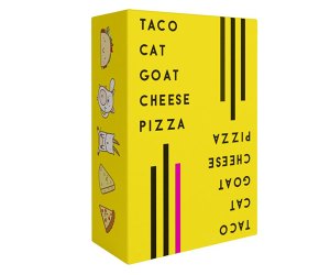 Taco Cat Goat Cheese Pizza Family Dinner Table Games for Restaurants and at Home 