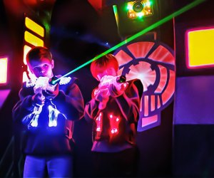 Zap the competition with a game of laser tag at Ultrazone. Photo courtesy of Ultrazone