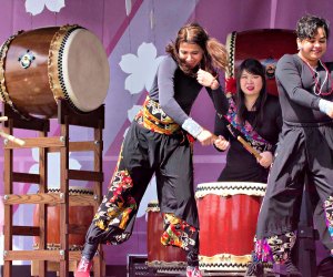 Sakura Taiko Takeover. Photo courtesy of National Cherry Blossom Festival