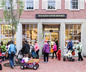 Image of sidewalk in Salem MA - Things To Do in Salem MA with Kids