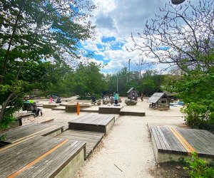 Sandbox Village at Pier 6 in Brooklyn Bridge Park