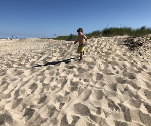 Sandy Hook National Seashore provides a perfect day trip to a beach near Westchester