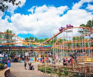 Best Amusement Parks in the Chicago Area for Families: Santa's Village Azoosment & Water Park wide shot