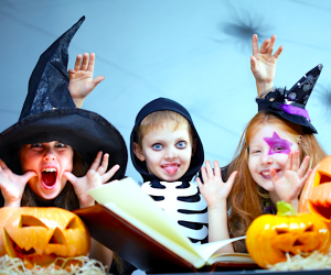 Light on the fright and heavy on the fun, these Halloween activities are inspired by Rowley Jefferson's Awesome Friendly Spooky Stories.