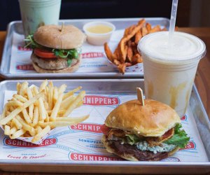 Schnipper's Quality Kitchen serves kid-friendly fare in its Times Square restaurant