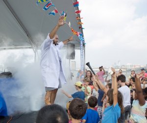  Dive into science this summer at Hudson River Park's Science Saturdays at Pier 84. Photo courtesy of Hudson River Park
