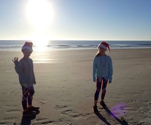 kids run on the beach A Favorite Family Getaway: Sea Island Resort, Georgia