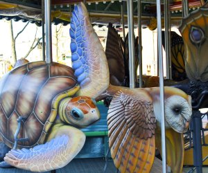 Carousel Fun Things to Do on Boston's Rose Kennedy Greenway with Kids