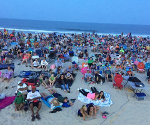 Catch a screening of Incredibles 2 on the beach at Seaside Heights. Photo courtesy of  the event