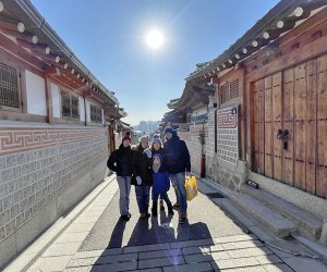 Bukchon Hanok Village in Seoul, South Korea