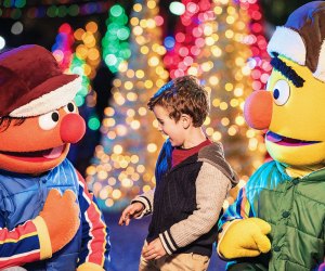Holiday day trips near NYC: Sesame Place's A Very Furry Christmas