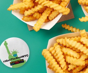 Vaccine Freebies in New York City For Kids and Families Shake Shack is one of many restaurants offering free food to the vaccinated. Photo courtesy of Shake Shack