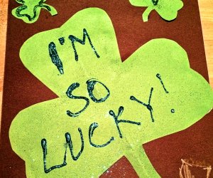 Feeling lucky? All it takes is a little paper, glue, and sprinkles!