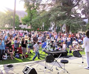 Sierra Madre Concerts in the Park take place Saturdays in the summer. Photo courtesy of City of Sierra Madre