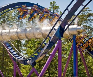 Six Flag Great Adventure brings big time thrills as one of our favorite amusement parks in New Jersey.