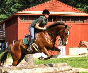 Horse lovers will appreciate equestrian camp. Photo courtesy of the SJ Riding Camp in Ellington