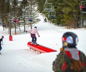 Mount Southington Ski Area snowboarding park