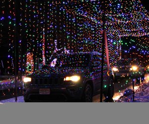 Holiday Lights drive-thrus near NYC: Skylands Stadium