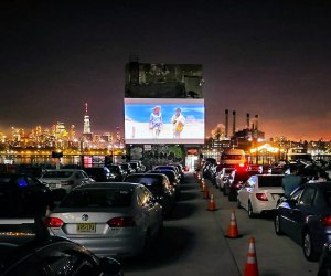 The Skyline Drive-in is open now on the Greenpoint waterfront.