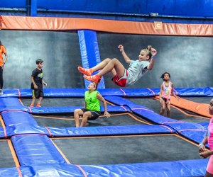 Sky zone trampoline park has great indoor birthday parties Fun Indoor Birthday Party Places with Mega Playgrounds on Long Island for Kids