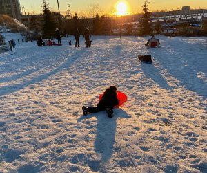 Things To Do Midwinter Break in NYC: Sledding