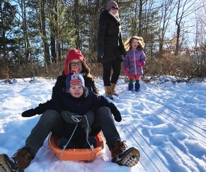 Get ready to hit the sledding hills in New Jersey. Photo by Rose Gordon Sala