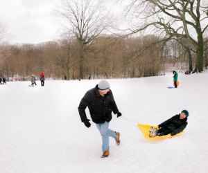 Prospect Park Best Sledding Hills in NYC