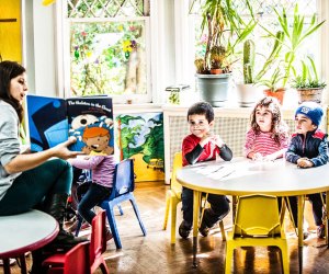 Kids will delight in storytime at the Long Island Science Museum.